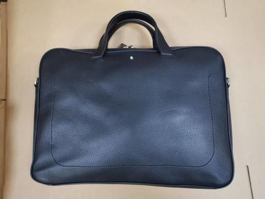 4062037009339 万宝龙MONTBLANC 软皮粒纹超薄公文包牛皮真皮126230 15英寸 可拆卸可调节肩带 商品图6