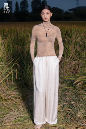 荷木HEMU丨谷穗·阔腿裤/宽腿裤