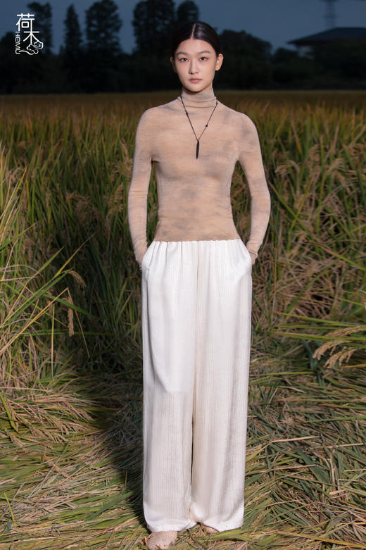 荷木HEMU丨谷穗·阔腿裤/宽腿裤 商品图0