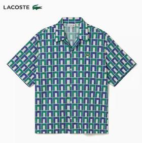 法国鳄鱼LACOSTE男短袖衬衫CH7626-10IS8