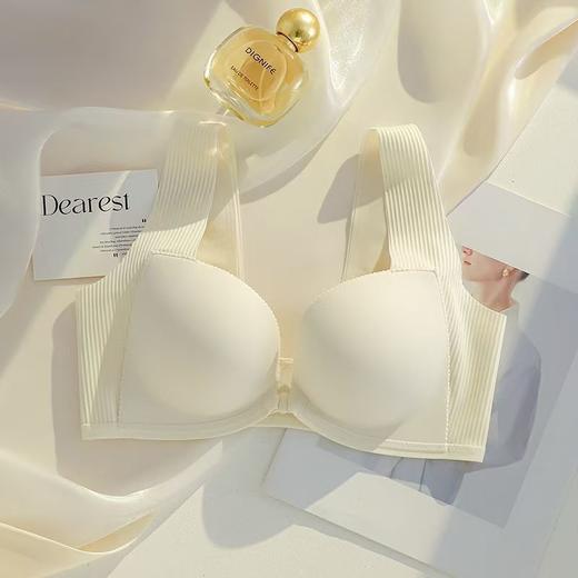 “魔法”前扣聚拢文胸 一扣秒聚拢 无钢圈设计 亲肤舒适 收副乳 商品图2