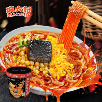 麻六记&京觅联名款臭豆腐酸辣粉 272g方便速食早餐夜宵 /粮油调味 /方便食品 /酸辣粉 商品图1
