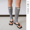 L RECNAVA 薄款踩脚瑜伽堆堆袜 百搭纯色中筒袜 商品缩略图4