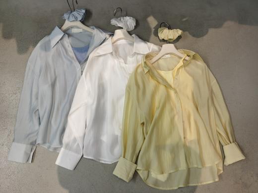 【门店同款】ENJOY夏季“都市漫游”轻透丝感衬衣套装 162278304 商品图2