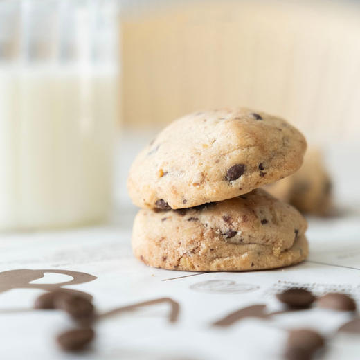 大末巧克力坚果曲奇 25g*10块/盒 商品图6