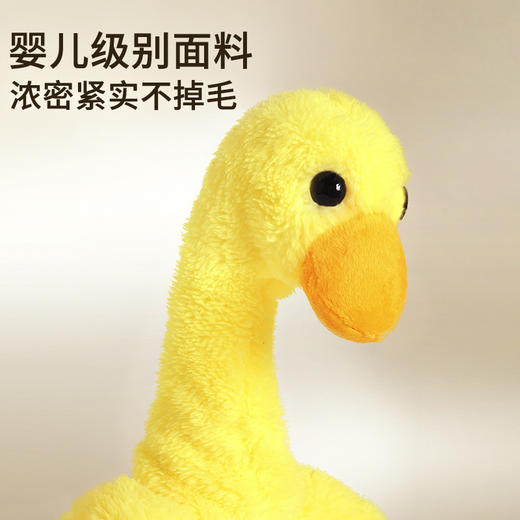 【快乐鸭！360°扭脖唱跳】魔性扭脖鸭逗趣十足,亲子互动欢乐时光,毛绒亲肤安全无忧,唱跳全能乐不停歇 商品图1