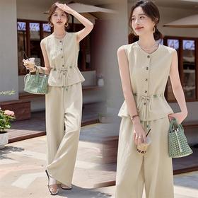 休闲气质，系带套装YLFS8993