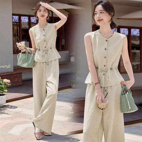 休闲气质，系带套装YLFS8993 商品图0