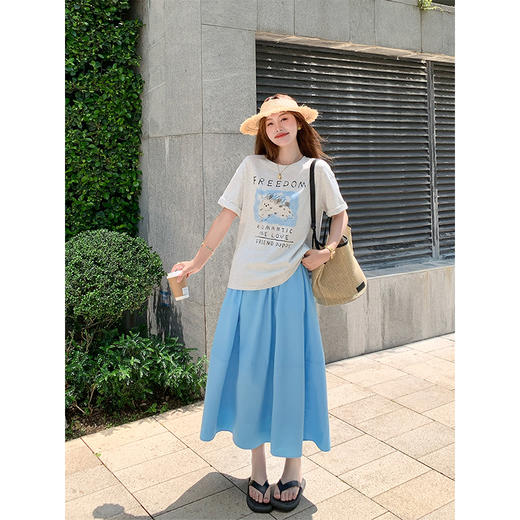 【149元任选2件】 现货！湖蓝半裙 商品图2