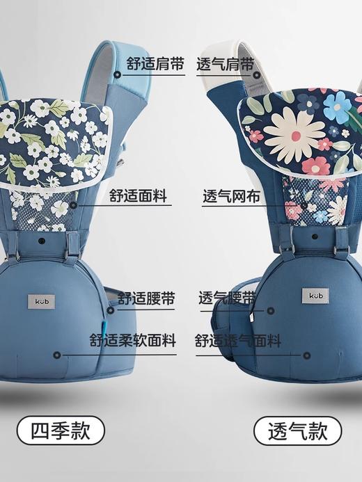 【微瑕】KUB可优比腰凳婴儿轻便四季幼儿抱娃神器宝宝背带腰凳多功能坐凳（收到无质量问题不退不换，介意者勿拍） 商品图4