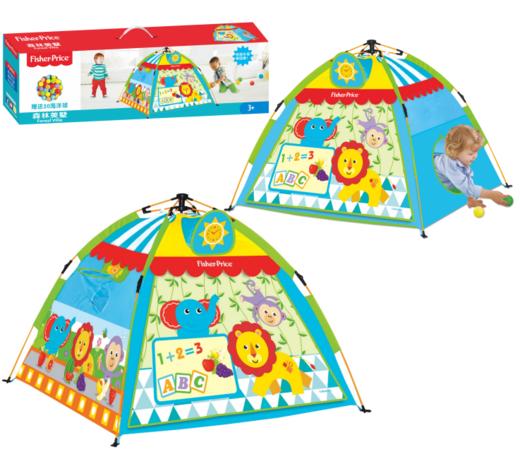 费雪（Fisher-Price）森林美墅儿童帐篷 商品图0