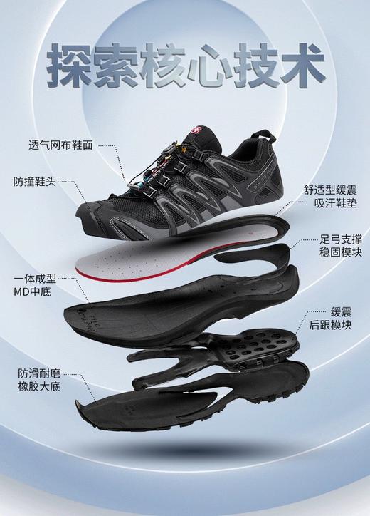 二店y 正品瑞士军刀 一双很牛逼的户外越野运动鞋 商品图7