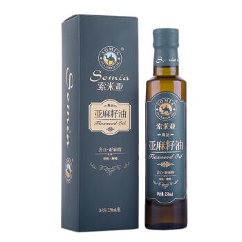 索米亚 有机亚麻籽油 冷榨 一级初榨食用油 250ml /粮油调味 /食用油 /亚麻籽油/火麻油 商品图4