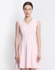 4894415289800  宝姿PORTS  粉色都市时尚V领无袖连衣裙 商品缩略图0