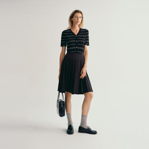 【商场同款】麦檬夏梭织中裙5F6142141 商品图1