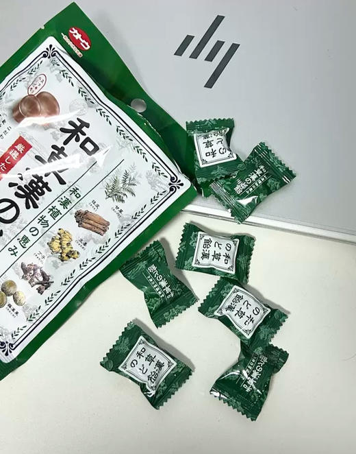 日本加藤制果·和草汉润喉糖原味草本温和独立包装糖果 51g (约14颗) /袋 商品图4
