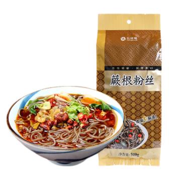 云仟味  蕨根粉丝500g 凉拌酸辣粉 0脂肪方便粉丝粉条火锅食材 /粮油调味 /南北干货 /干菜类 商品图5