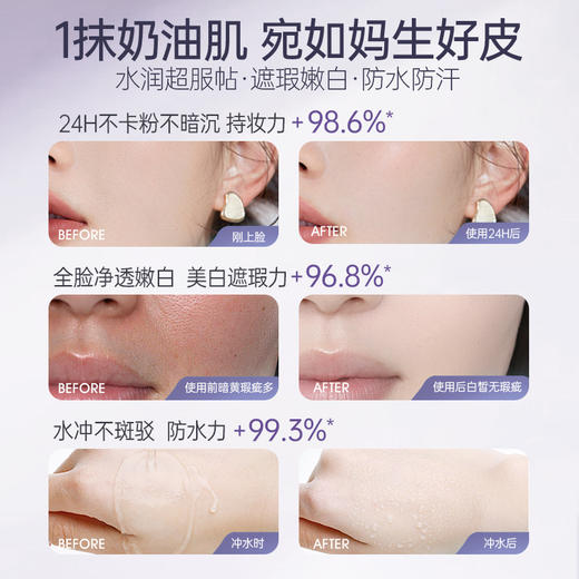 儒意美肌水光素颜霜30g 懒人素颜霜脸部防晒隔离遮瑕三合一美白裸妆男女通用|儒意官方商城 商品图2