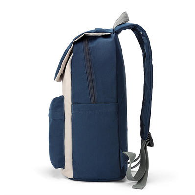 POLO男双肩包时尚韩版书包14英寸电脑包大容量潮流背包091601 商品图3