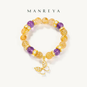 Manreya玛芮雅“蝶舞幻境”水晶手串