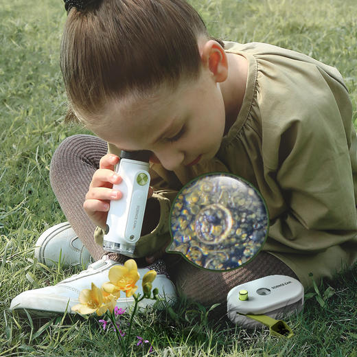 儿童节礼物🎁【智能生物实验台 直面微观万象】科学罐头屏幕显微镜 定格微观动态 共享科学发现 商品图7