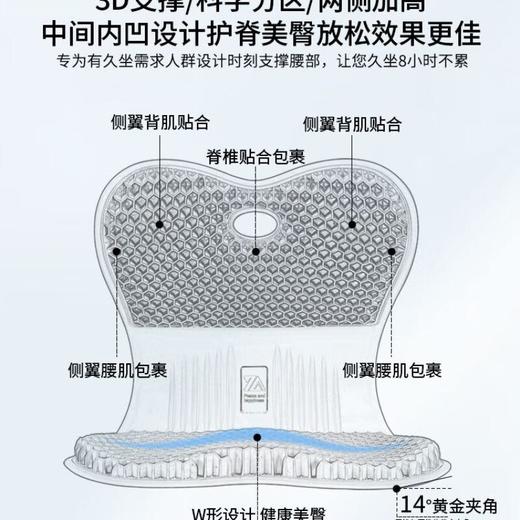 思菲其凝胶坐垫 /个 商品图2