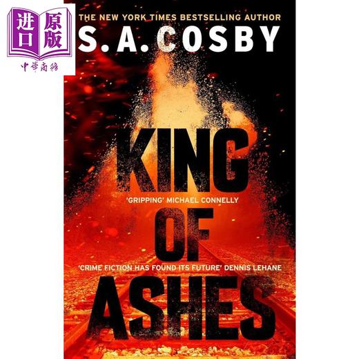 【中商原版】灰烬之王 King of Ashes 英文原版 S A Cosby 畅销流行犯罪小说 悬疑故事 商品图0