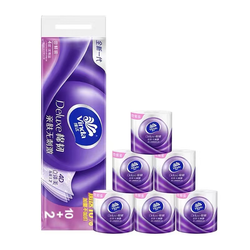 维达4D立体压花110g*12（有芯无芯随机发货哦~）