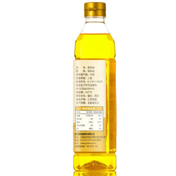 万穗稻米油900ml食用油 家庭桶装  谷维素含量12000ppm /粮油调味 /食用油 /其他油 商品图1