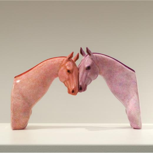 任亮《共生系列-相依》铜雕塑 商品图0