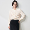 25春轻职场温柔风不规则飘带衬衫设计感OL通勤职业长袖衬衣！ 商品缩略图2