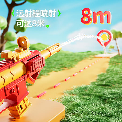【激战一整夏❗潮玩糖果色系水枪】新款水枪儿童玩具喷水枪，按压发射加厚材质，可拆装设计多重体验，大容量水仗神器沙滩漂流水枪夏季戏水水枪QQ 商品图3
