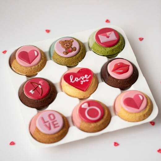 爱意满满｜宠TA系列「怦然心动」曲奇烧礼盒｜冷冻经典版（当日达） 商品图2