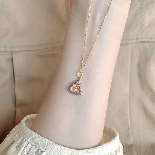 【敦煌拉胡天神项链】敦煌福泽拉胡天神项链女  轻奢敦煌风小众气质设计锁骨链 商品图0