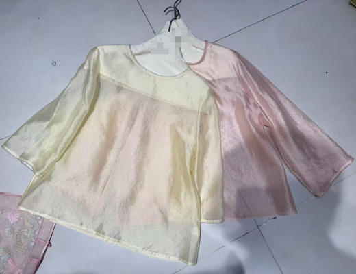 【门店同款】ENJOY夏季云敛-春光推盏浮光中式上衣 162398795 商品图0