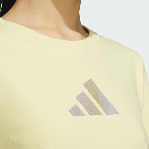 Adidas阿迪达斯LOGO SHORT SLEEVE T-SHIRT 运动休闲短袖圆领T恤JM8802 商品图4