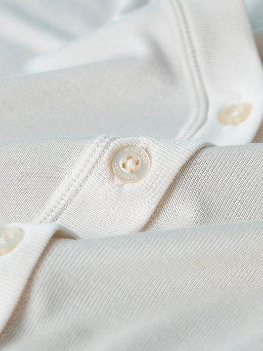 【醋酸外穿】SCHIESSER德国舒雅女士醋酸罗纹V领外穿上衣31/25044U 商品图4