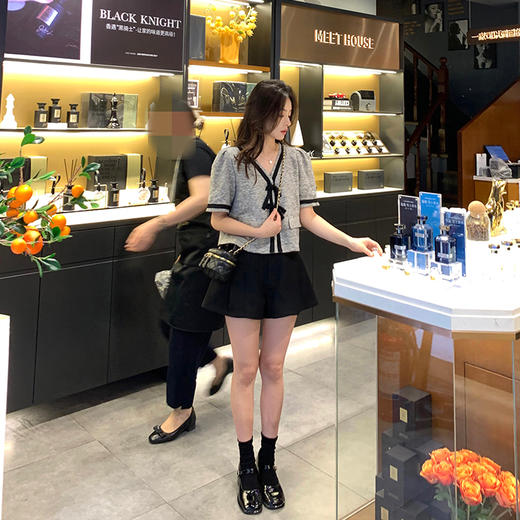 金蘑菇菇调味d黑茶/私服香香！高定系列～洋气套装时尚气质 商品图5