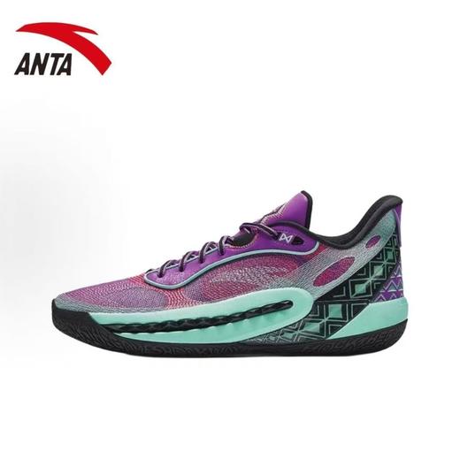 【44.5断码】安踏安踏狂潮6pro缓震耐磨实战氮科技低帮篮球鞋112431111【库存有限，如无货将做退款，介意慎拍！】 商品图2