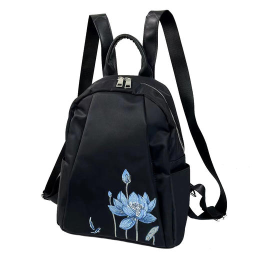 【预售3天】国潮原创中国风刺绣双肩包百搭民族包YWD111 商品图5