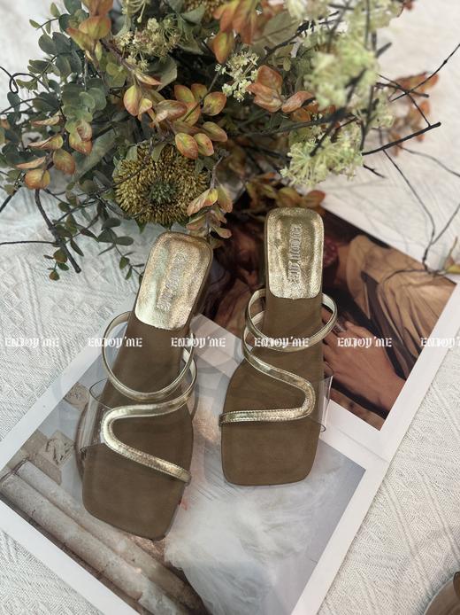 【门店同款】ENJOY夏季法式方头凉拖 162699539 商品图1