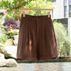 官网850！莱赛尔天丝亚麻中高腰阔腿短裤女宽松透气薄款垂感休闲显瘦五分裤 商品缩略图3
