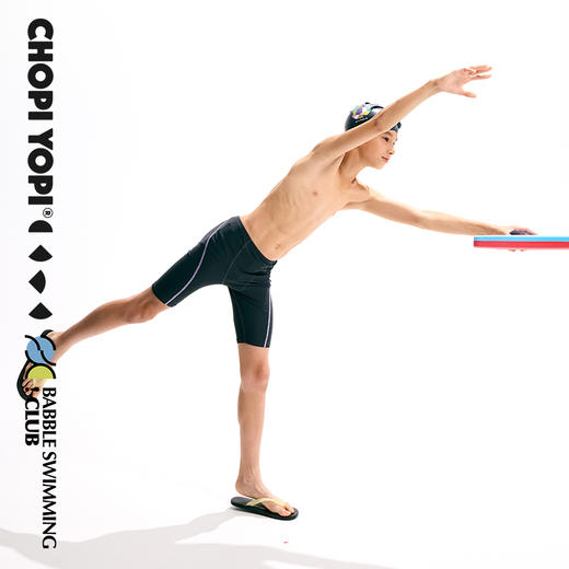 chopiyopi童装 儿童俱乐部流线型短裤泳裤 商品图6