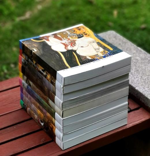 世界艺术大师丛书，11册，12开，河北美术出版社/河北美术/文化艺术出版社，2008年左右一版一印，每册约240页左右，每册单价160元，售价58元。品相8.5-9.5品。 商品图2