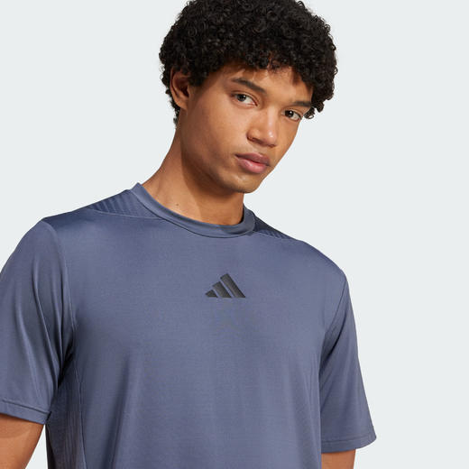 Adidas阿迪达斯TRAINING INTENSITY T-SHIRT 清风科技凉速干凉感透气短袖圆领T恤「冰风TEE」JI8189 商品图1