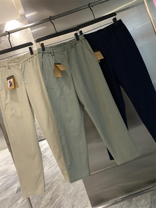 日单休闲!线下599!亚麻棉混纺!2025夏季新款男士薄款透气休闲裤长裤！ 商品图6