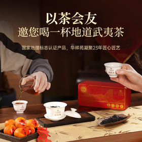 华祥苑-128g星时光花香大红袍