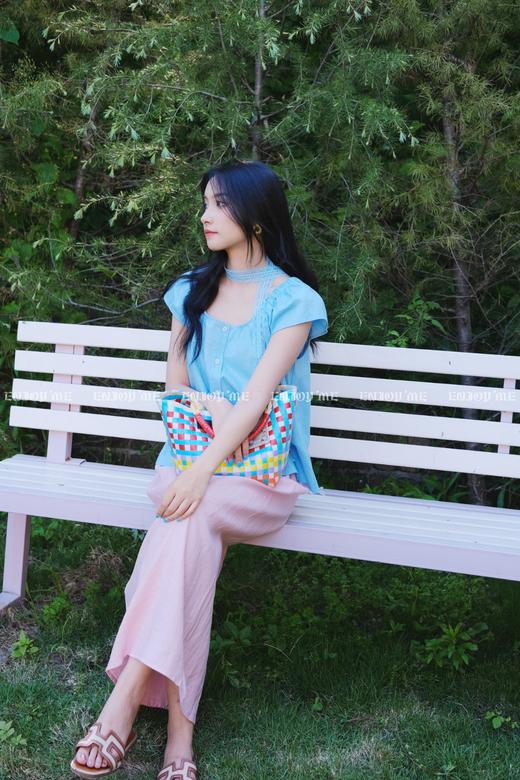 【门店同款】ENJOY夏季“后花园”小飞袖上衣 162543075 商品图4