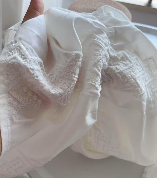 老米群专享秒杀！无退换🎈🎈🎈5分钟内支付有效。 《日杂风流苏刺绣衬衫》清新，文艺，好品质~ 商品图6