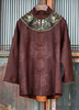 盛唐牡丹| 四径绞罗底红云纱手绣外套 商品缩略图0